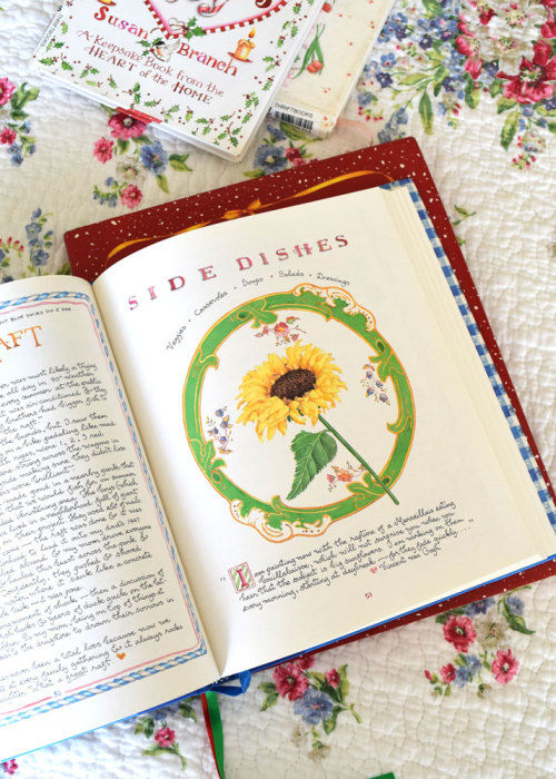 sosaecaetano: I love how every page of Susan Branch’s books are hand-written and hand-painted.