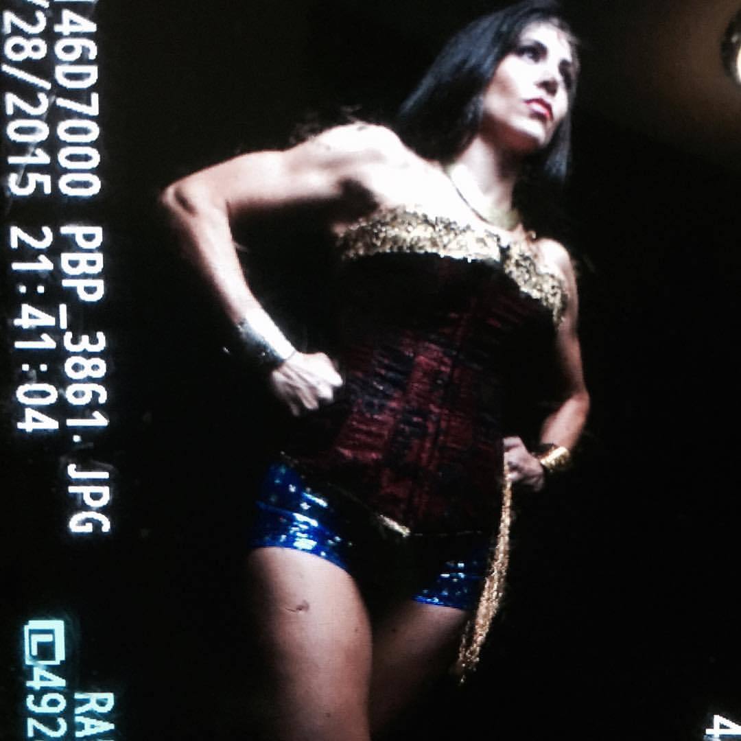 @lorenadiazmejias  made sure to get in her Halloween shoot as the Amazon warrior