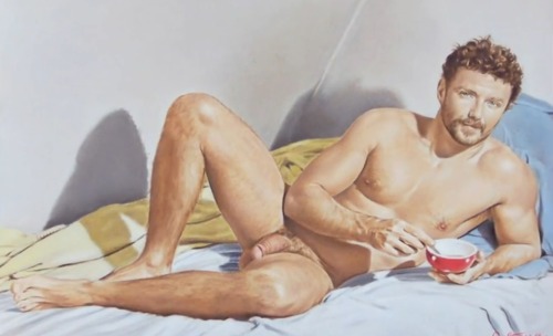 garelee:  Mail Header             ca. 1970s. French painter Jacques Sultana’s young men