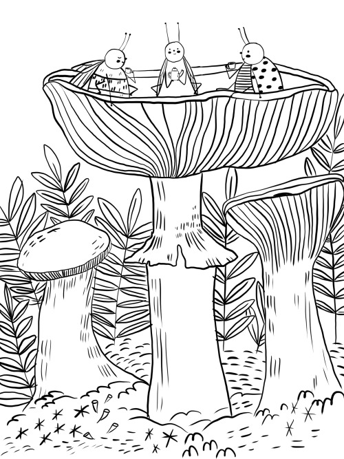 More coloring pages available for download here! 