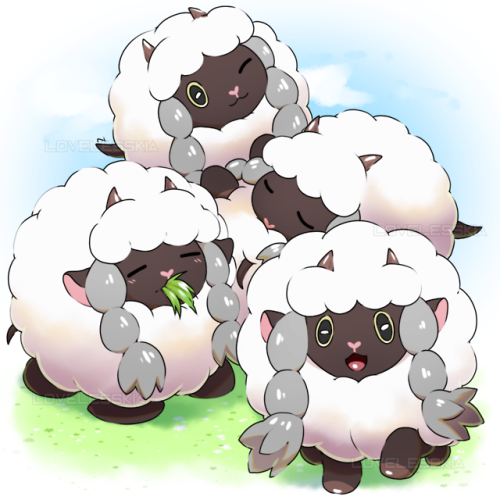 lovelesskiaart:Wooloo is a soft baby…a friend