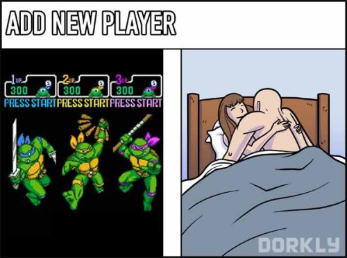 Porn photo dorkly:  Videogames vs. Real Life (Part III)