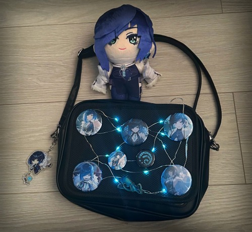 My Phone Camera Is Terrible, But Here Is My Yelan Ita Bag I Made Recently Lol