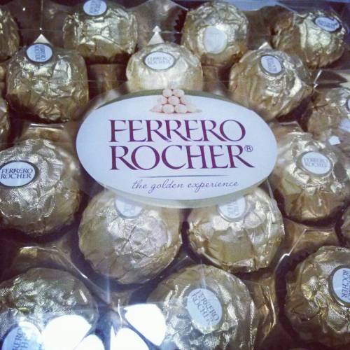 My husband is so wonderful. #ferrerorocher #chocolate #chocolates #love #marriage #luckygirl #happyw