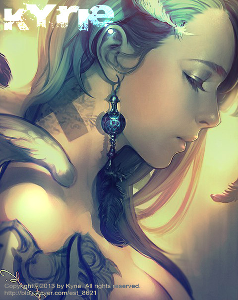 senseorsensuality:  angel? by *Kyrie0201 