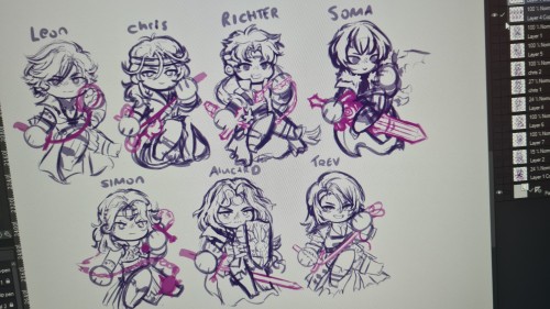 Castlevania Chibis Update!