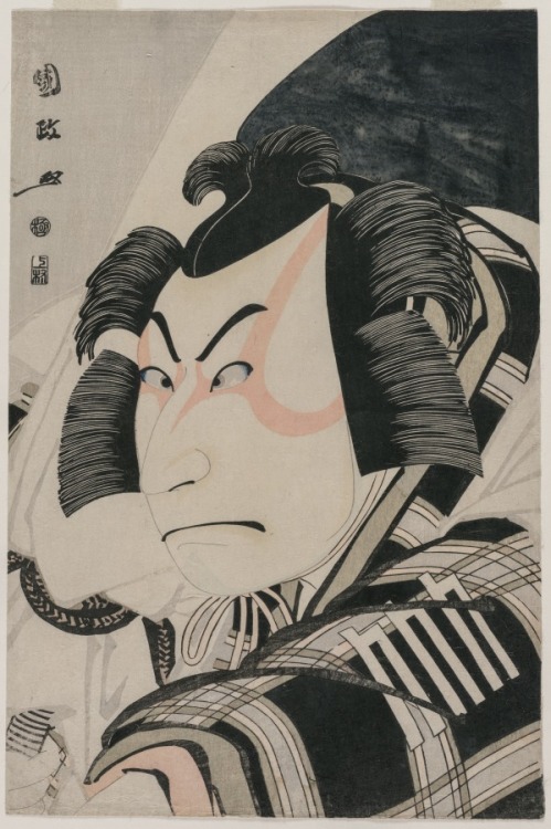 cma-japanese-art: Nakamura Nakazo II as Matsuomaru in the Carriage-Stopping Scene, Utagawa Kunimasa,