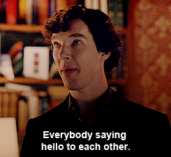 When I'm in social situations 