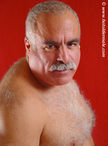 menofage:  There’s so much I love about this guy…his stocky frame, that amazing hard ass, the hair on his body, his cock, and the mustache. I pretty much love it all!