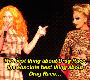 scatterthetwinks:  biancahaylock:  This warms my heart (x)   QUEENS SUPPORTING QUEENS