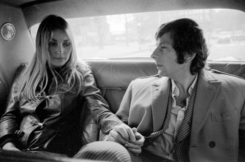 lovesharontate:Sharon Tate and Roman Polanski in London, 1968. Photos by Bill Ray