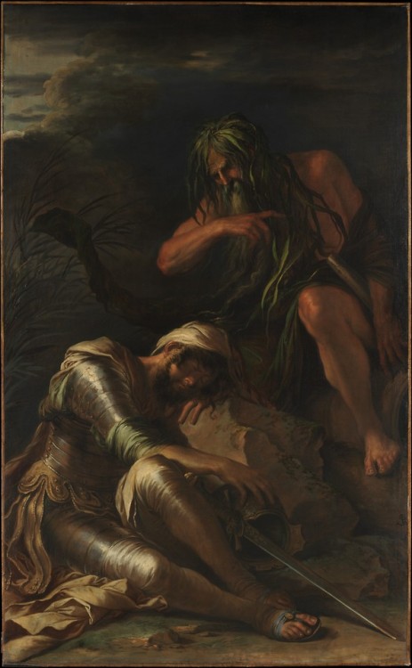 The Dream of Aeneas, Salvator Rosa, ca. 1660-65