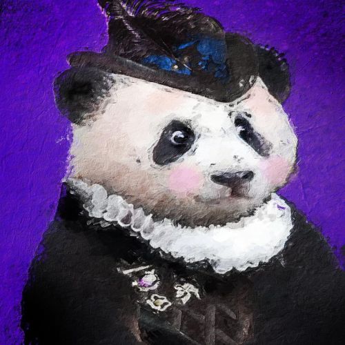 The Earl of Bamboo Now on Foundation 1/1 PFP collection Rhealms of Surrealism  #Nft #nftcollectors #