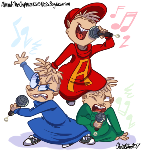 lambitymoon: IT’S THE CHIPMUNKS! *crowd goes wild* A buddy asked for chipmunks, so I drew chipmunks…