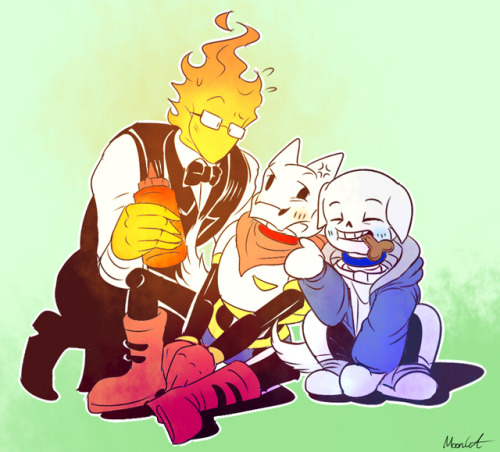 mooncatyao:  [Bone Dogs]belong to @indoriXD I LOVE THEM~~Don’t make them angry