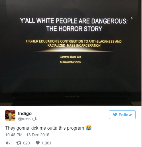 7 School presentations that kept it too real