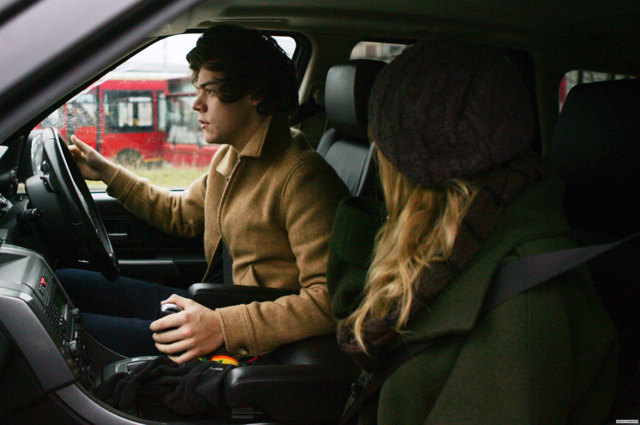 Drive he said. Taylor Swift and Harry Styles. Taylor Drive.