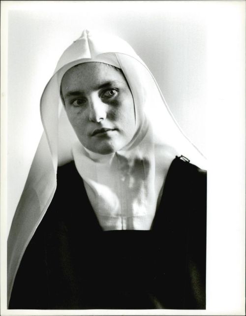  Nun at Carmelite MonasteryUndated and photographer unlisted, from an editorial press photo archive 