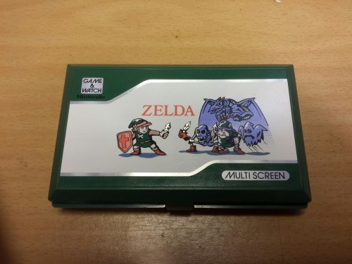 Nintendo Game & Watch Zelda Model ZL-65 Portable Game, 1989 