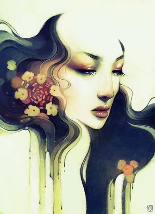 annadittmann:  “Bauhinia” “Lantana” “Drosera” “Coleus”A four portrait series inspired by a recent trip to Hong Kong!Prints available hereannadittmann.com