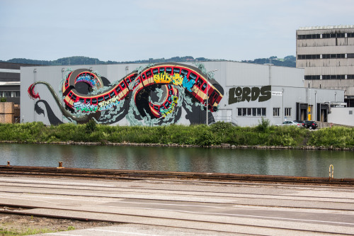 “LORDS OF THE RED DRAGON” Quake,Fader,Phekt,Shed,Shue and Nychos (LORDS CREW) in Linz 20