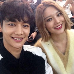 taerickster:  150915 Minho and Sooyoung on