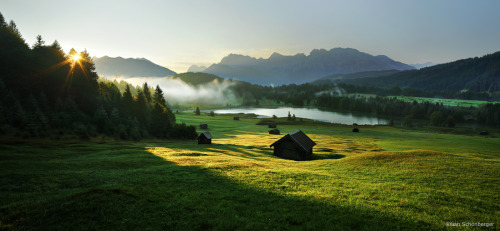 Alpine Meadows, Bavarian Alps, Germany by Kilian Schönberger KilianSchoenberger.de facebook.com/Kili