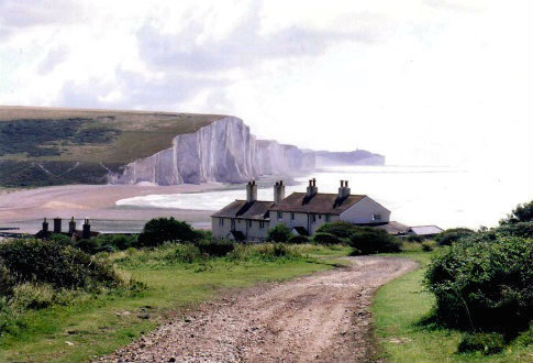 pagewoman: Coastguards Cottages, Seven Sisters, porn pictures