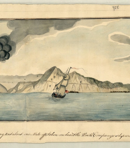 #TopoTuesdayToday’s map is a manuscript map of a volcano on Barren Island in the Andaman Sea, to the