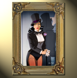 thehappysorceress:  Zatanna Showgirl by Des TaylorI really, really need a commission from him. 
