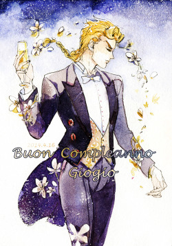 lrdxbz:  Happy Birthday to Giorno！