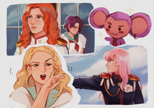 rgu doodles + screencap redraws