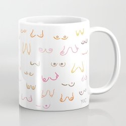 yourcoffeeguru:    All Boobs Are Beautiful Coffee Mug  