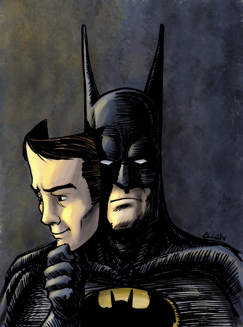 allanmcinnes:  IllustrationFriday.com&rsquo;s prompt for this week: “Mask”
