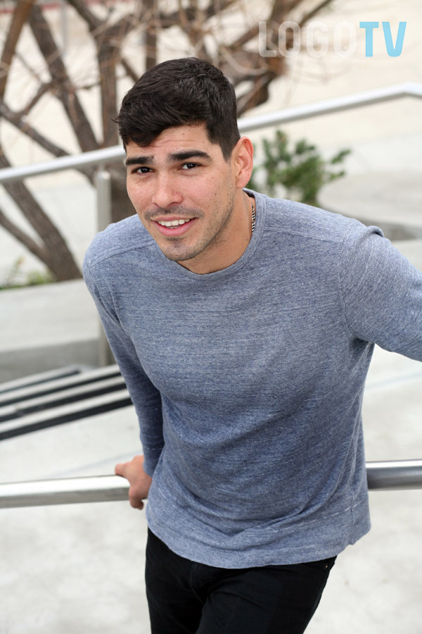 logotv:This is our boyfriend.Check out our interview with Looking’s Raul Castillo.