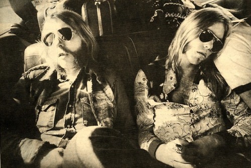 electripipedream:The Allman Brothers from Rolling Stone magazine, 1972