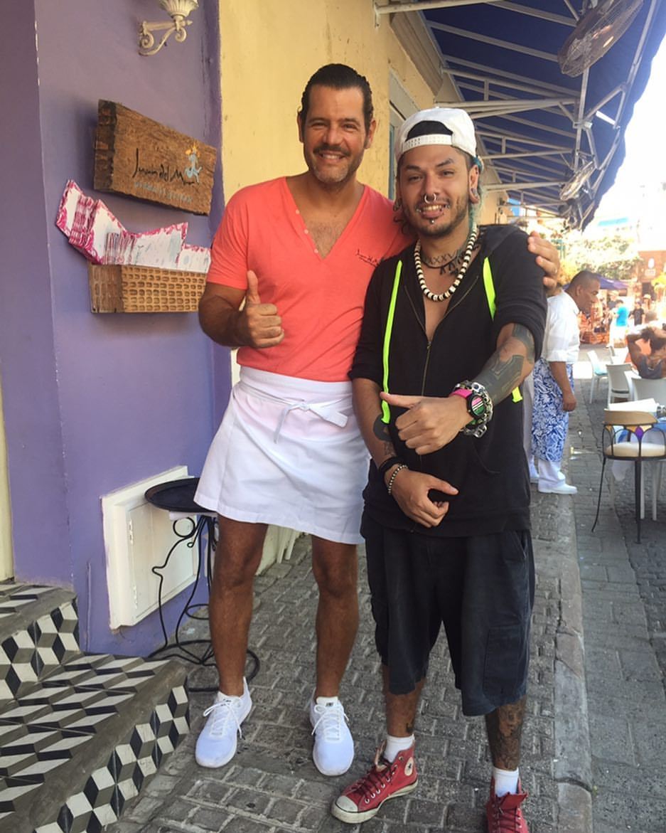 Met Juan Del Mar who appeared in one of Andrew Zimmerman’s Bizzare Foods Cartagena