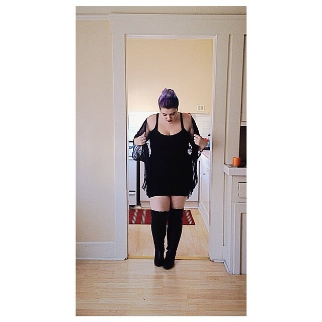 mermaidcharm:  “Black is not sad. Bright colors are what depresses me. They’re