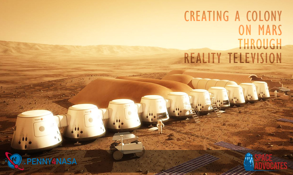 pennyfournasa:
“ “Mars One” intends to send four astronauts on a one-way trip to Mars in 2022.   Before the astronauts are sent, there will be missions delivering supplies for survival and colony construction.   In order to finance the nearly $6...