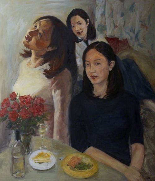 Loneliness Number 4   -    Ren Yue, 2003Chinese,oil on canvas , 180 x 150 cm