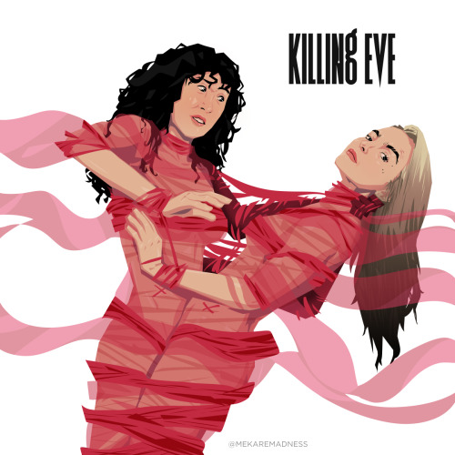  Hi, I made a Killing Eve season 3 posterwanted to continue the s2 posters, but with the white backg