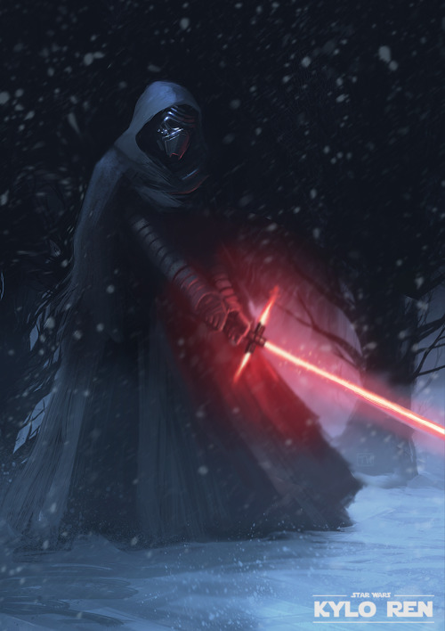 Porn Pics imthenic:  Kylo Ren by ApneicMonkey 