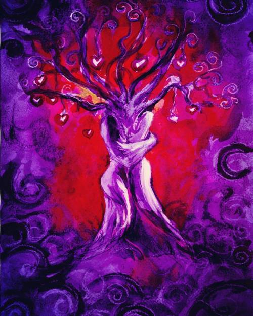 #Lovetree pastel #surrealart #surrealismartcommunity #art_4share #surreal #expressionism #mystic #mi