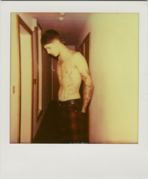 malemodelpolaroids:Miles Langford Photo: Georgie Wileman