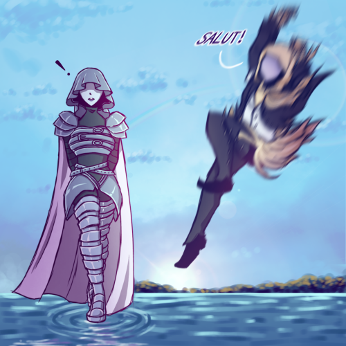Question From Thaisgrun (I Can't Find It Anymore ;-; ): Can You Run On Water Even Without Your Horse?