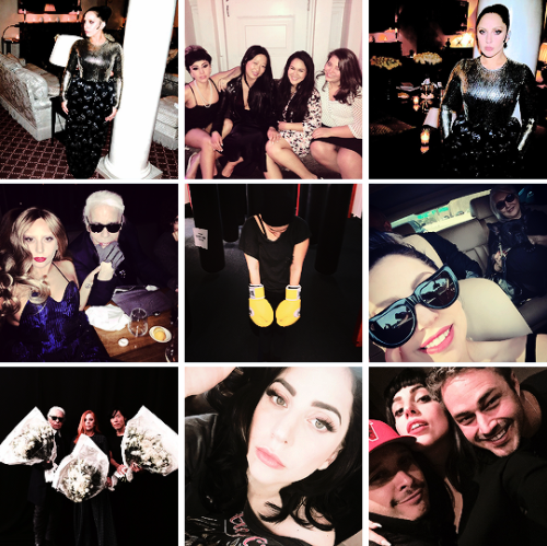 xoxojoanne: ladygaga on instagram best selfies in March (2015)