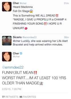 designatedwife:  cher needs to last forever