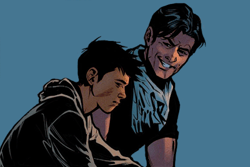 seainkandtangerines:  Did you actually say that? Like, out loud, say it? “He’s Batman! I’m Robin!” S