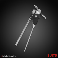 suitsusa:  8.20, the can opener returns to #Suits.   I saw it lol