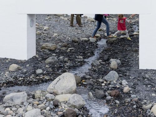 disease:riverbed by olafur eliasson (2014)this exhibition was created to question